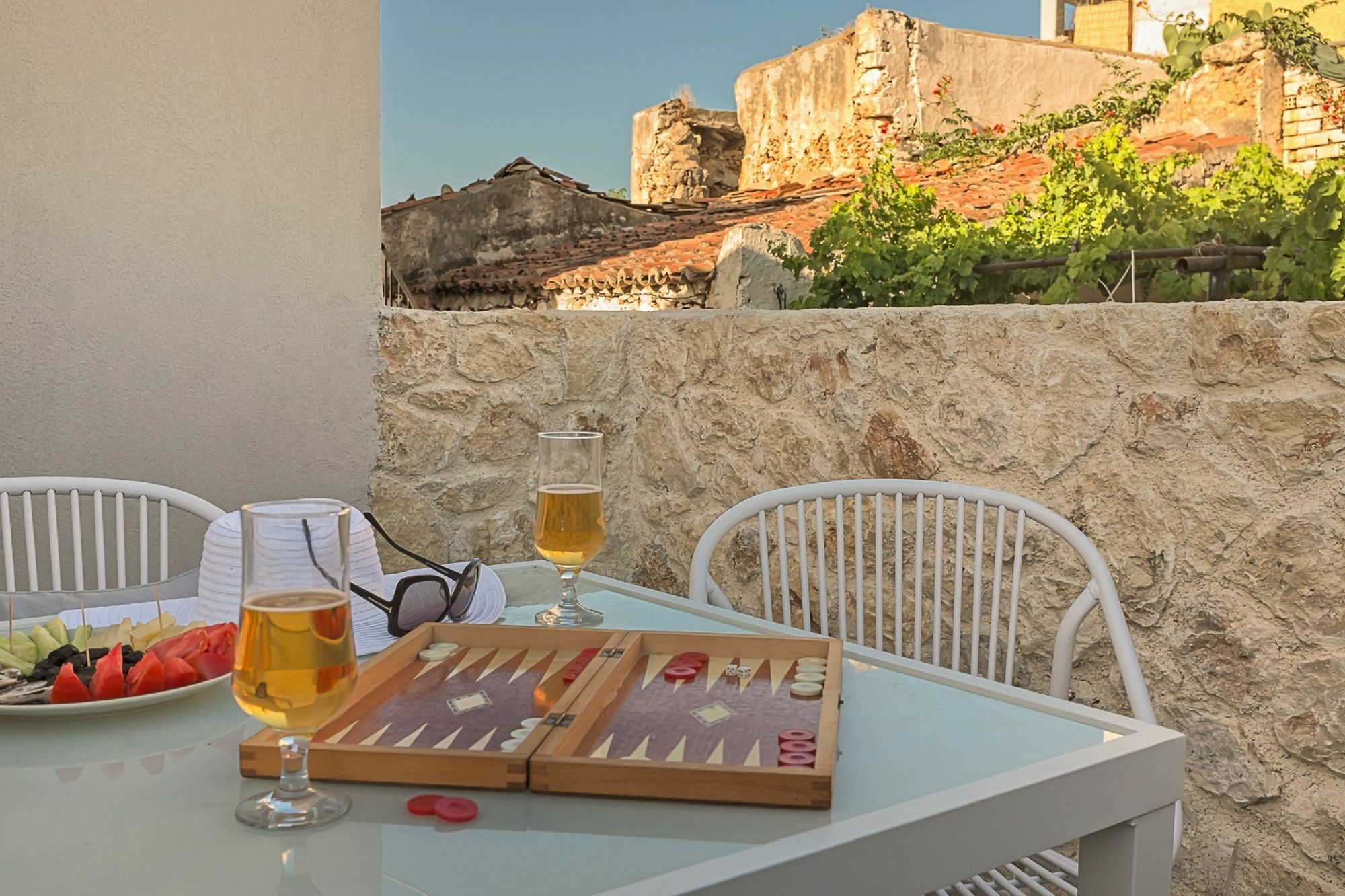 Aenaon Seaview Villa Platanés Kültér fotó